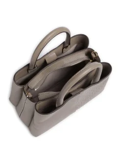 Flora Medium Handtasche Lederimitat taupe