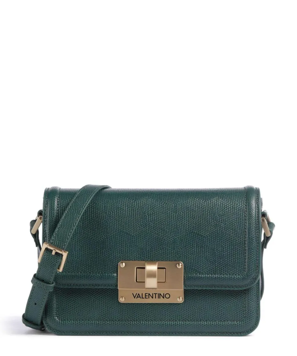 Floren Umhängetasche Lederimitat dunkelgrün