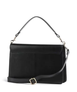Florence Cupid Handtasche Saffiano-Rindsleder schwarz