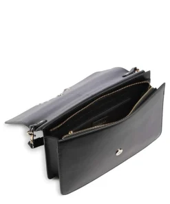 Florence Cupid Handtasche Saffiano-Rindsleder schwarz