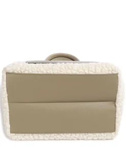 Florian Raquel Handtasche Kunstfell elfenbein