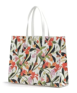 Florish Shopper Lederimitat creme