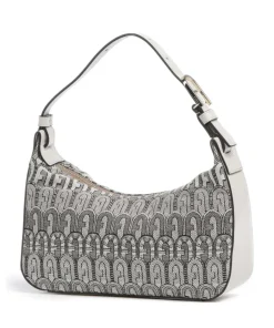 Flow S Schultertasche Textil beige