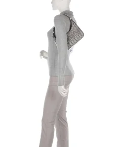 Flow S Schultertasche Textil beige