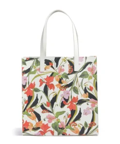 Flowela Shopper Lederimitat creme