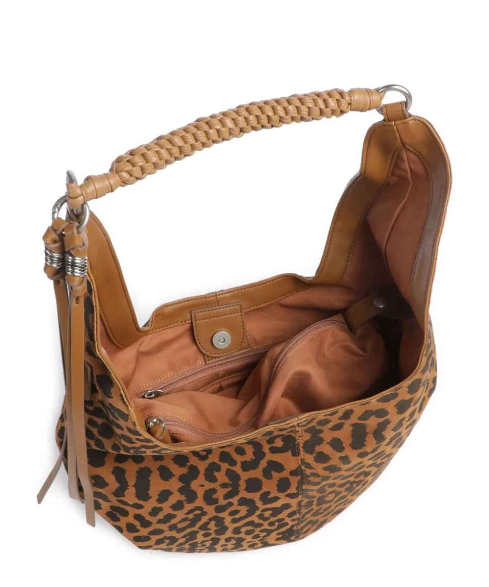 For Lovers Beuteltasche Schafsleder mehrfarbig