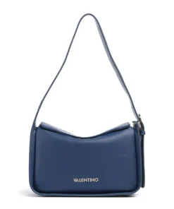 Fosca Re Schultertasche Lederimitat dunkelblau