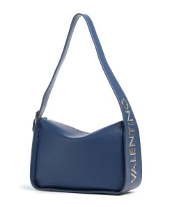 Fosca Re Schultertasche Lederimitat dunkelblau