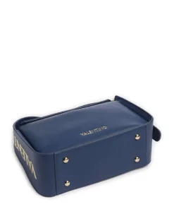 Fosca Re Schultertasche Lederimitat dunkelblau