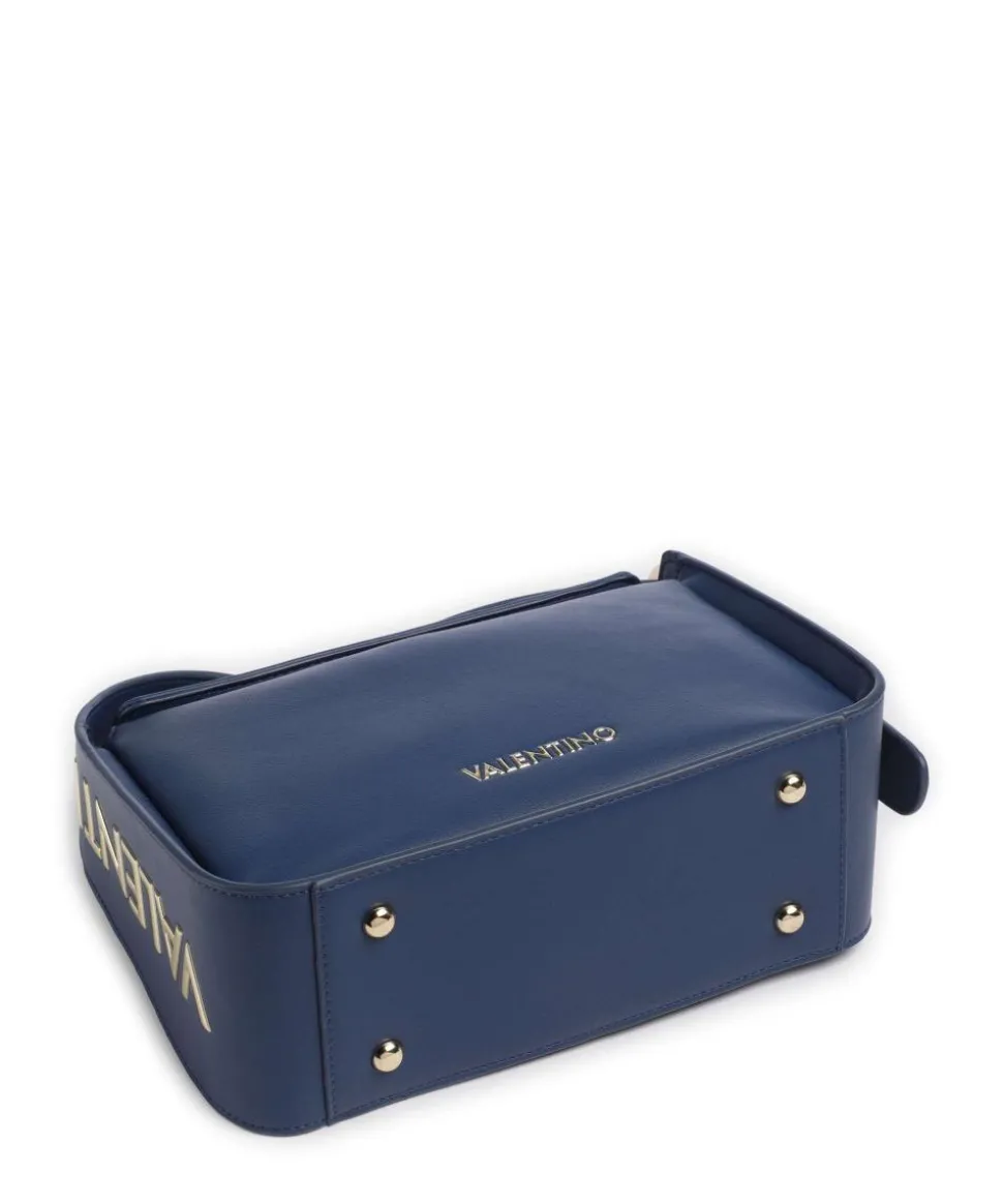 Fosca Re Schultertasche Lederimitat dunkelblau