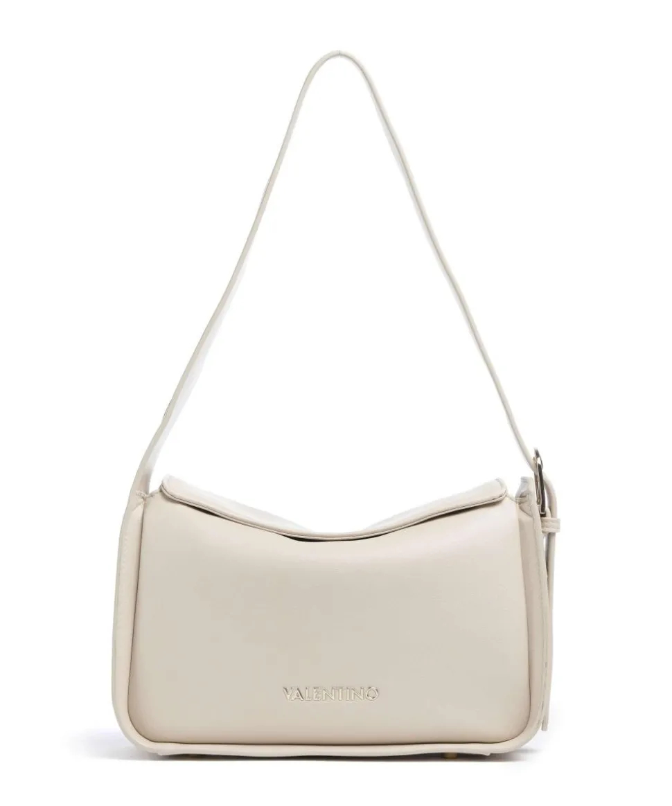 Fosca Re Schultertasche Lederimitat creme