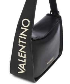 Fosca Re Schultertasche Lederimitat schwarz