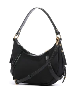 Foulard Cage Schultertasche Nylon schwarz