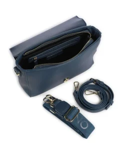 Foxy Re Umhängetasche Lederimitat blaugrau