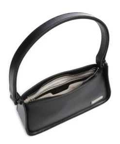 Franzis Calf Optic S Schultertasche Leder schwarz