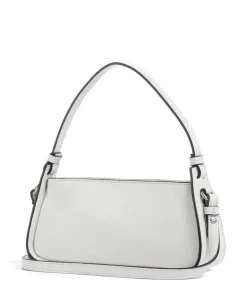 Franzis Calf Optic XS Schultertasche fein genarbtes Leder weiß