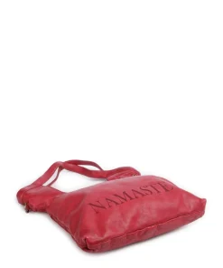 Freundgasse 2 Shopper genarbtes Leder pink