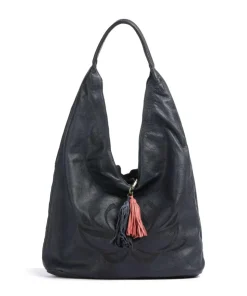 Freundgasse 1 Shopper genarbtes Leder navy