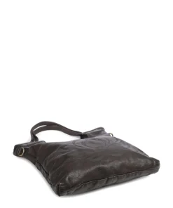 Freundgasse 2 Shopper genarbtes Leder dunkelgrün