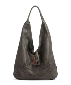 Freundgasse 1 Shopper genarbtes Leder dunkelgrün