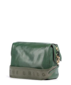 Frida Umhängetasche fein genarbtes Rindsleder dunkelgrün