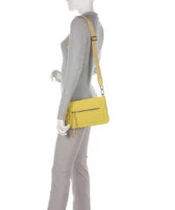 Friends for life Umhängetasche Polyester gelb