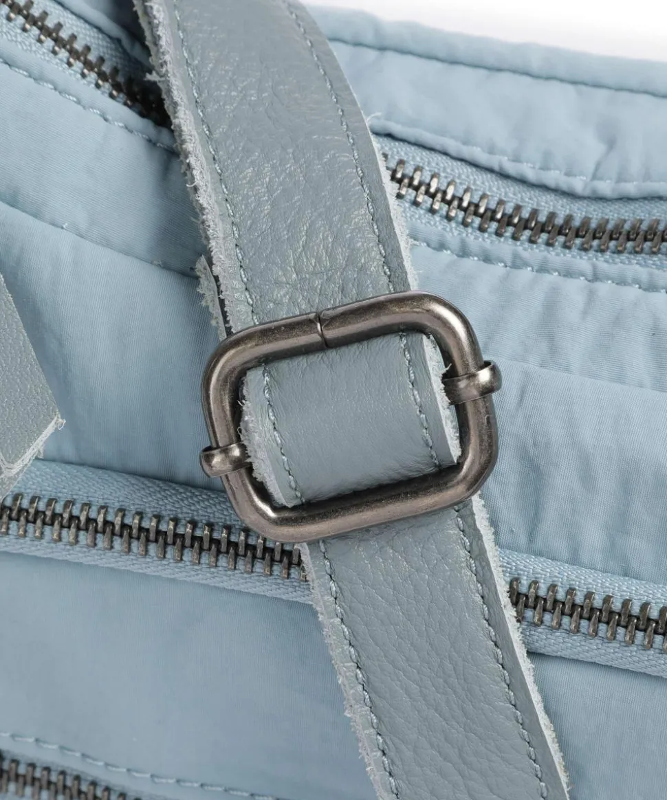 Friends for life Umhängetasche Polyester hellblau