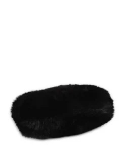 Furie Schultertasche Kunstfell schwarz