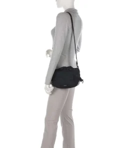 Fusion Stevie Umhängetasche recyceltes Nylon schwarz