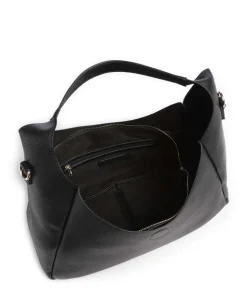 Futura Beuteltasche Lederimitat schwarz