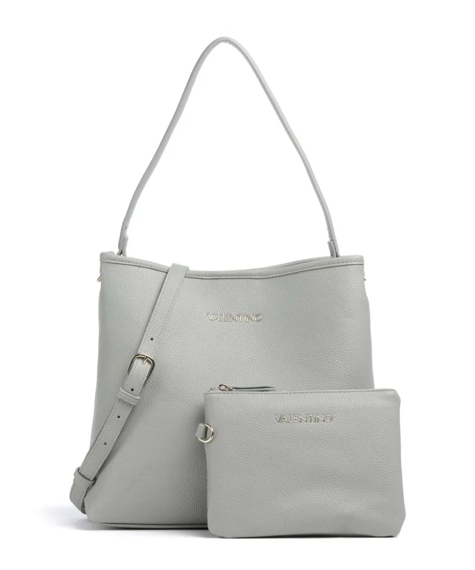 Futura Beuteltasche Lederimitat grau