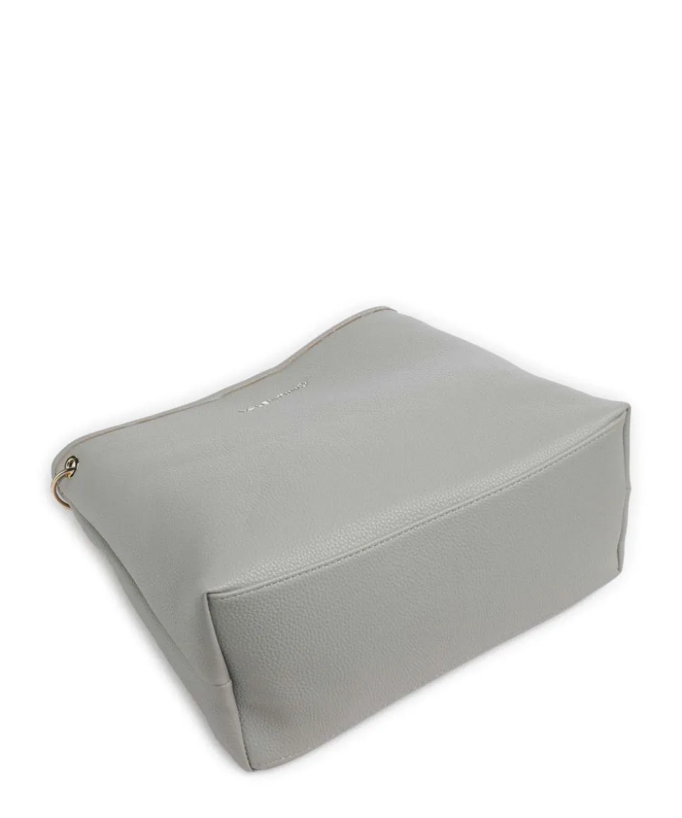 Futura Beuteltasche Lederimitat grau