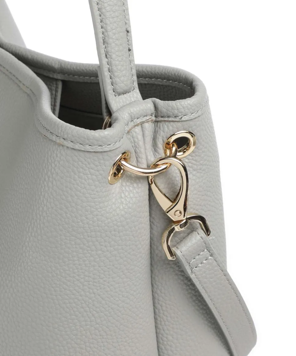 Futura Beuteltasche Lederimitat grau