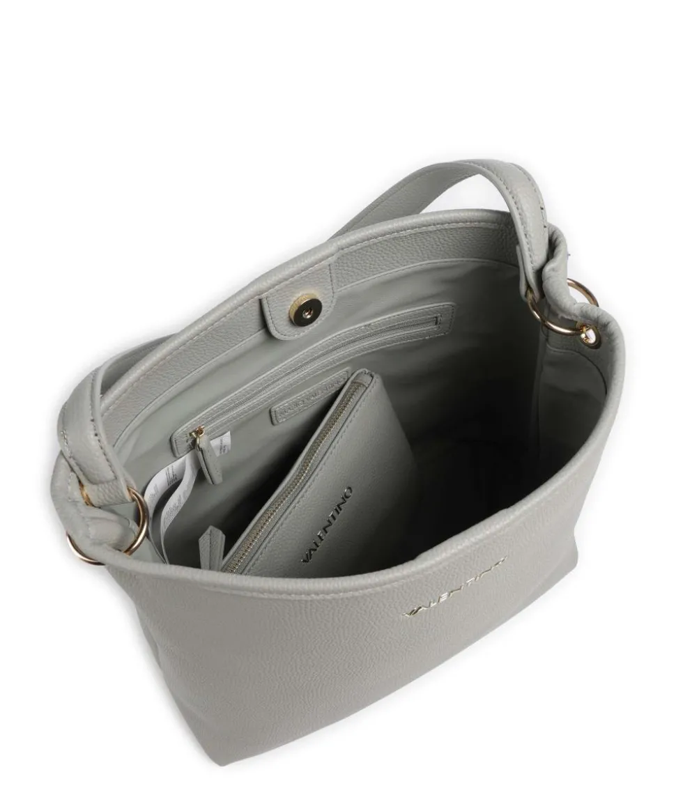 Futura Beuteltasche Lederimitat grau