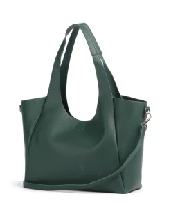 Futura Shopper Lederimitat dunkelgrün