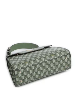 G Wave Handtasche Lederimitat grün