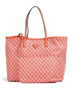 G Wave Large Shopper Lederimitat orange
