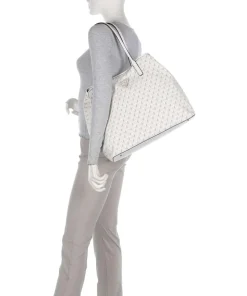 G Wave Large Shopper Lederimitat weiß