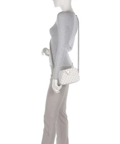 G Wave Umhängetasche Lederimitat weiß