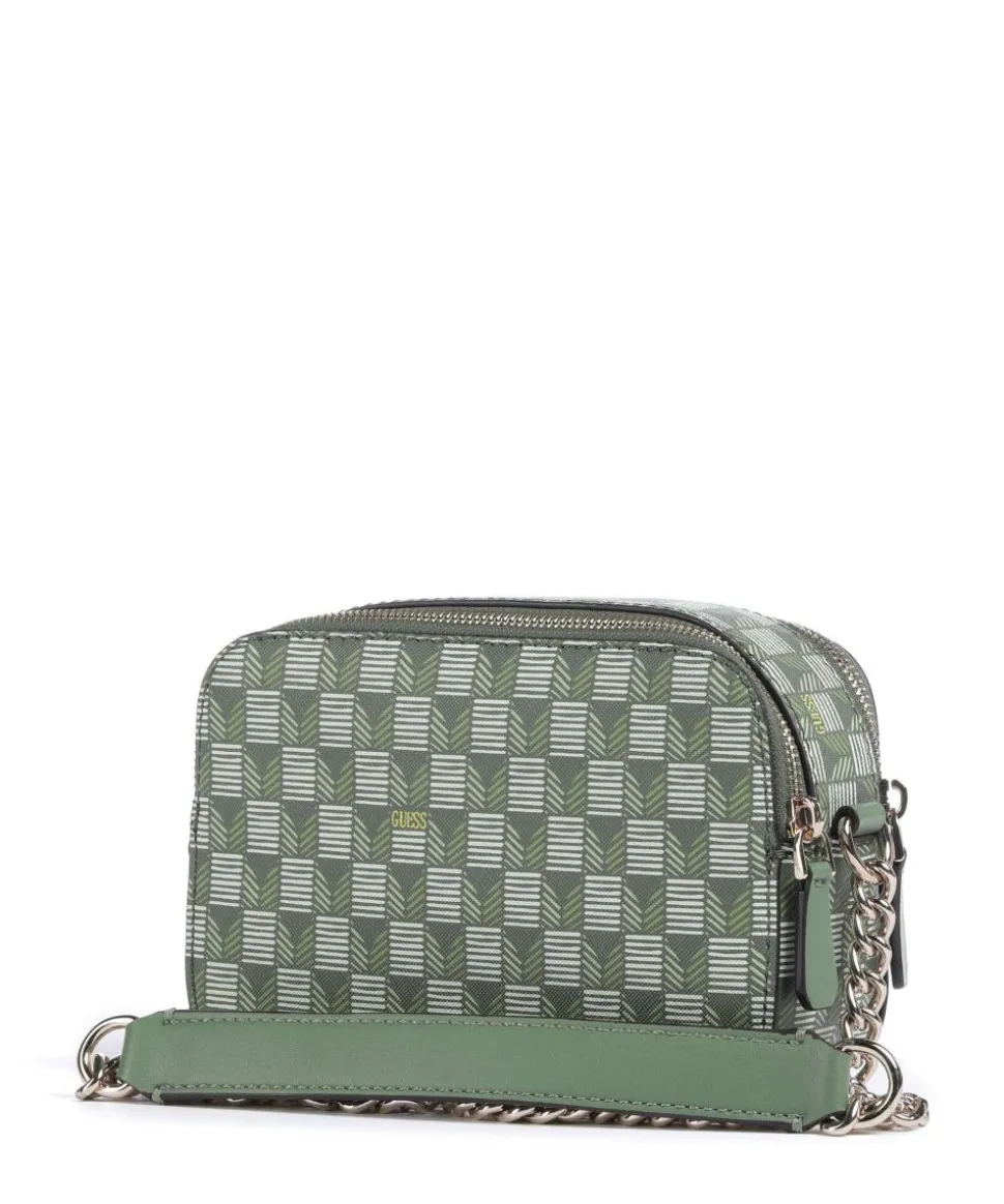 G Wave Umhängetasche Lederimitat grün