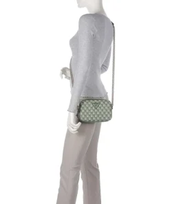 G Wave Umhängetasche Lederimitat grün