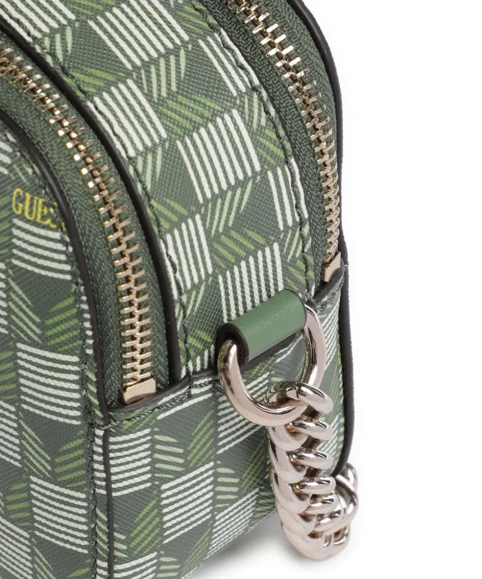 G Wave Umhängetasche Lederimitat grün