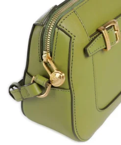 Gaia Umhängetasche Rindsleder grün