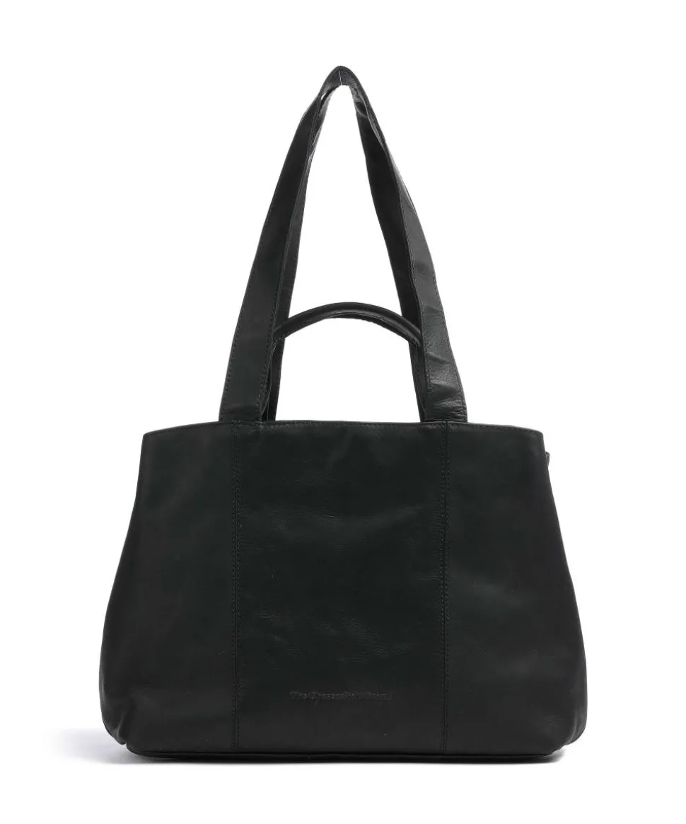 Gail Shopper Pull-Up Rindsleder schwarz