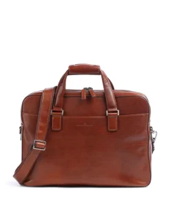 Gaucho Paul Aktentasche 15″ fein genarbtes Rindsleder cognac