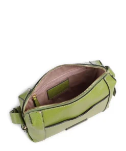Gemma Umhängetasche genarbtes Rindsleder grün