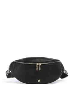 Geneva Gürteltasche genarbtes Rindsleder schwarz