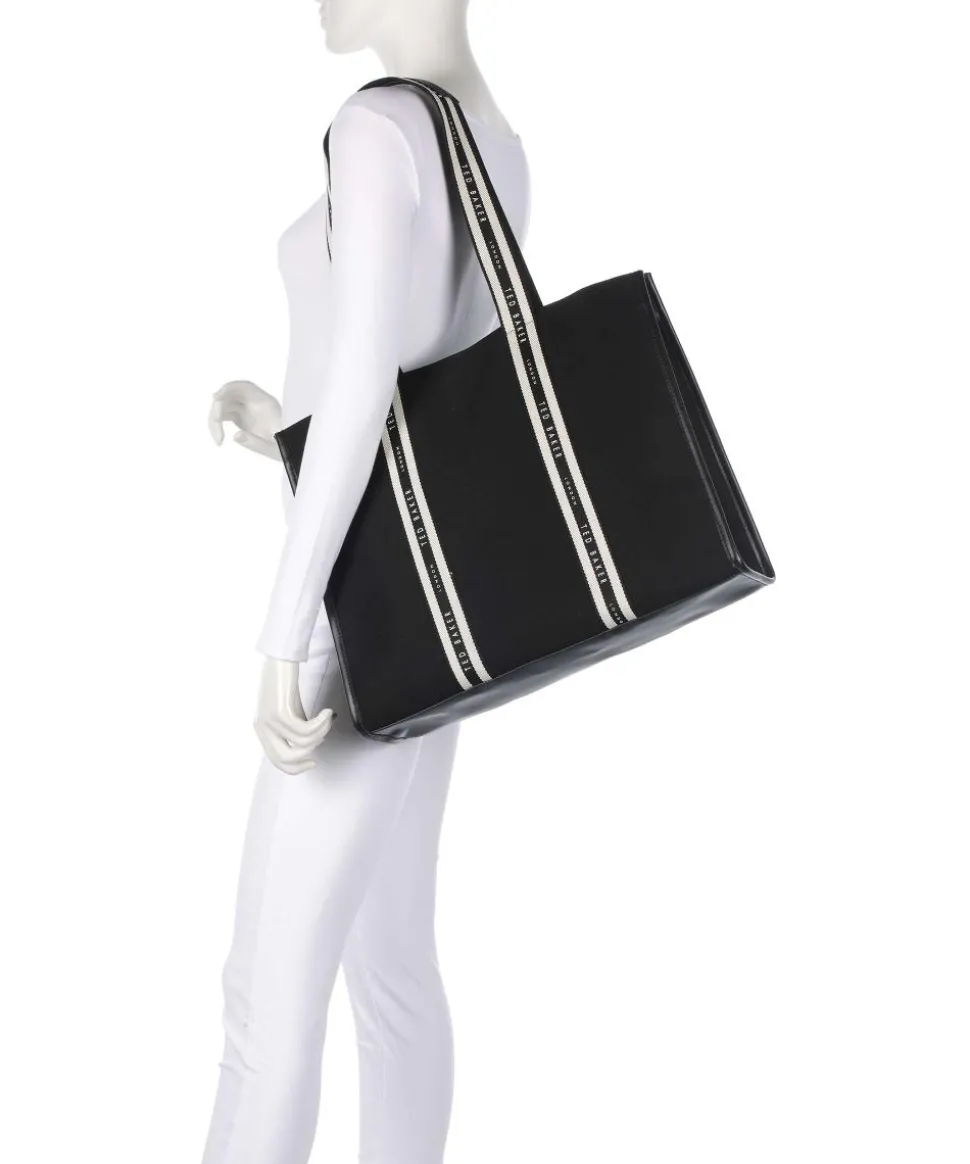 Georjey Shopper Baumwolle schwarz