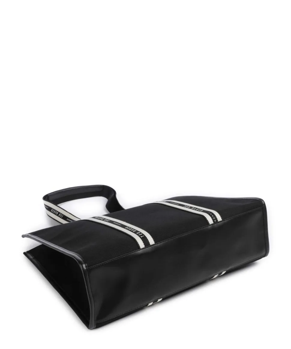 Georjey Shopper Baumwolle schwarz