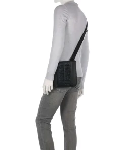 Gerard Umhängetasche Lederimitat schwarz